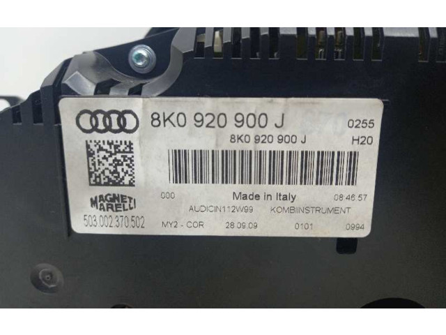 Панель приборов 8K0920900K, 8K0920900J   Audi A4 Allroad       
