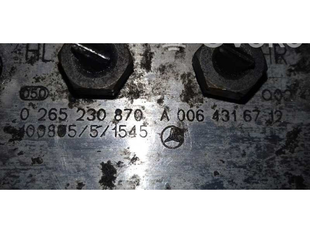 Jednotka ABS A0064316712, 0265230870 Mercedes-enz B W245 2011