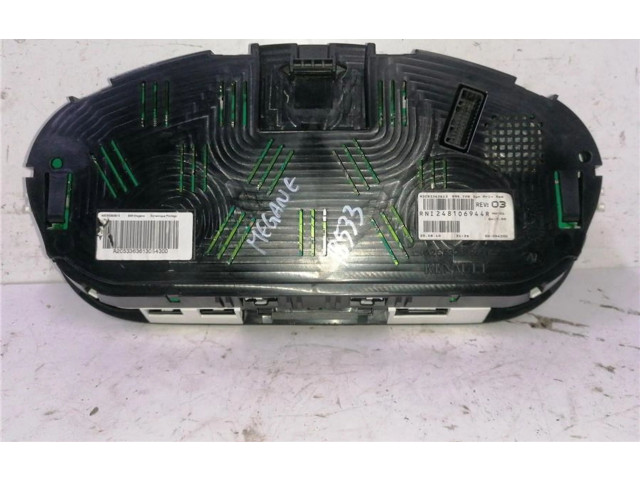 Přístrojová deska Renault Megane III 2010 248106944R, 0090059