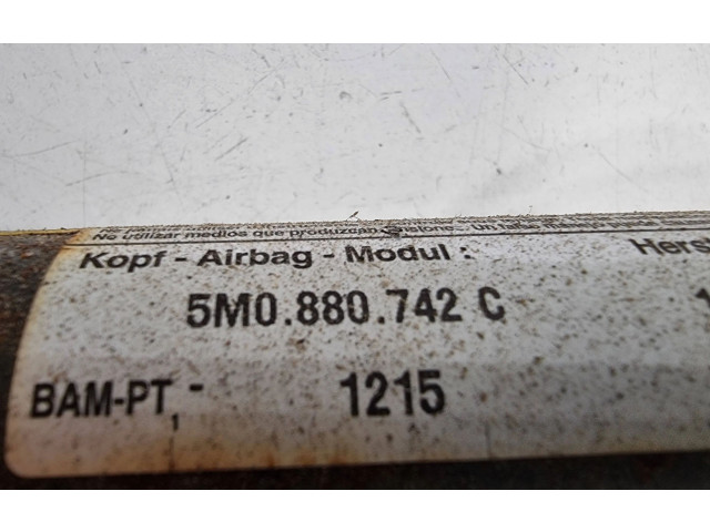 Боковая подушка безопасности 5M0880742C, 1215 Volkswagen Golf Plus