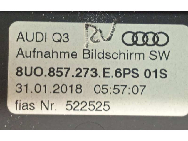 Дисплей 8U0919603A, 8U0857273E6PS Audi Q3 F3