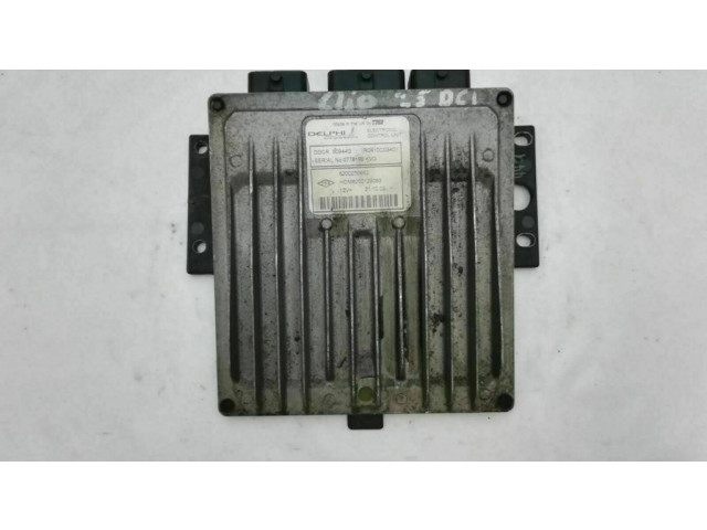 Блок управления двигателя 8200250662 Renault Clio II