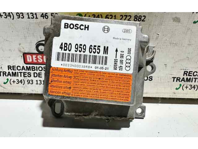 Блок подушек безопасности 4B0959655M   Audi A6 S6 C5 4B