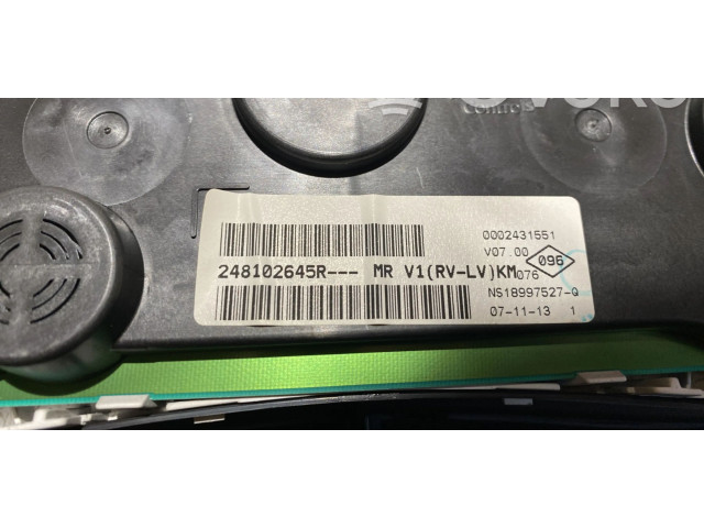 Панель приборов 248100621R   Dacia Sandero       