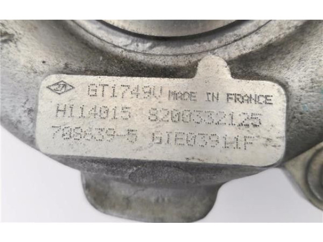 Турбина GT1749VH114015, 8200332125   Mitsubishi Space Runner