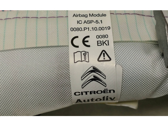 Боковая подушка безопасности 9804358780 Citroen C4 Cactus