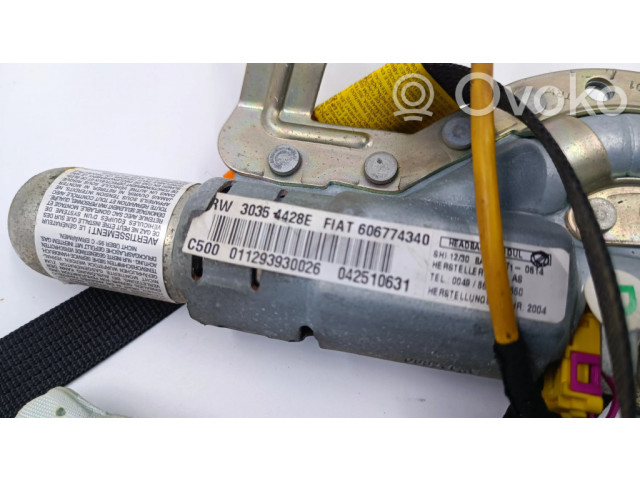 Боковая подушка безопасности 30354428E, 606774340 Alfa Romeo 166