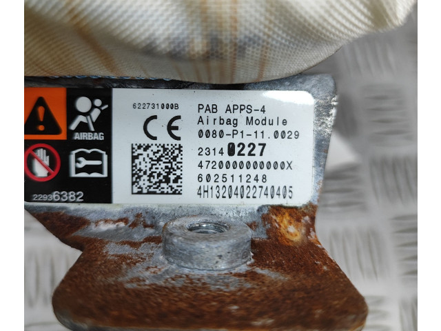 Подушка безопасности пассажира 23140227 Chevrolet Camaro