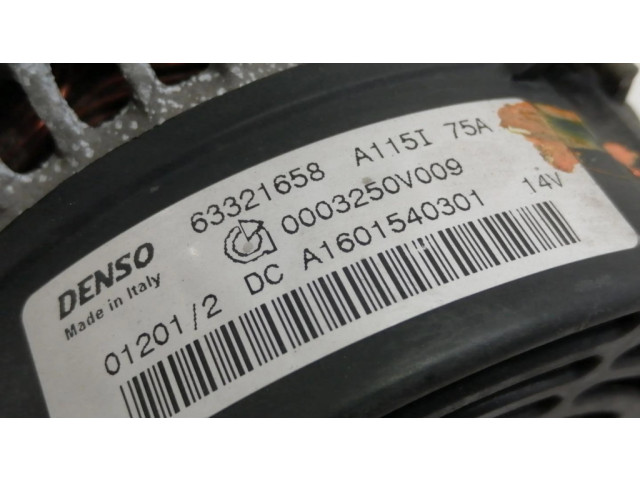 Генератор A1601540301 Smart ForTwo I 0.6