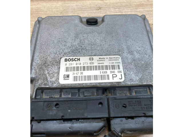 Řídící jednotka 24417198, 0281010273 Opel Omega B2 1999