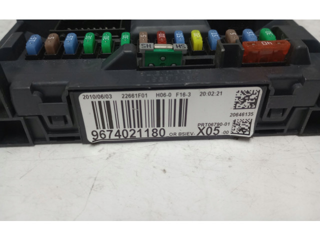 Блок комфорта 9674021180   Citroen C3 Picasso   