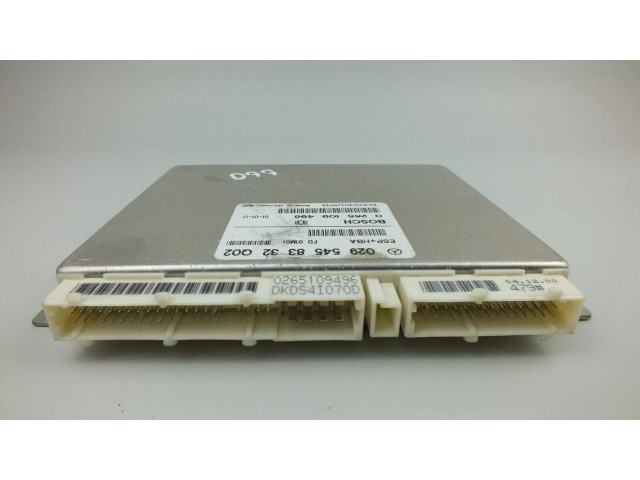 Řídící jednotka 0295458332 Mercedes-Benz A W168 2001