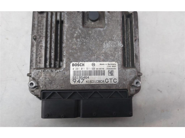 Блок управления двигателя 55195464   Alfa Romeo GT