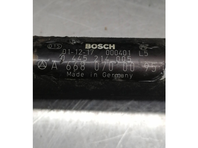 Топливная рампа A6680700095, 0445214005 Mercedes-Benz A W168