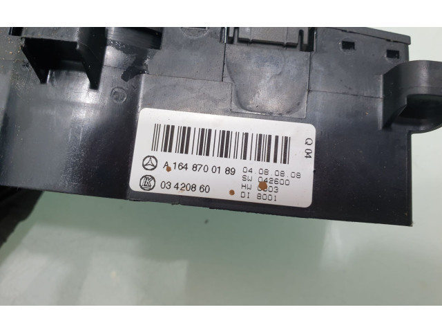 Блок управления климат-контролем A1648700189   Mercedes-Benz GL X164