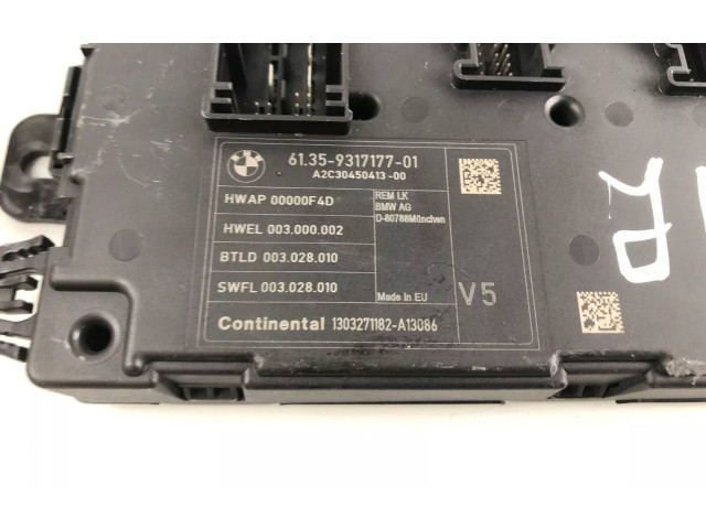 Блок предохранителей 9317177 BMW 1 F20 F21