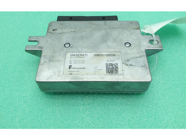 Звукоусилитель 00670100039, 1129161420000B Maserati Levante