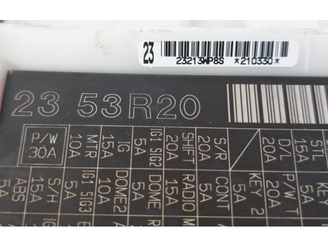 Pojistková skříňka 2353R20, 2353R20 Suzuki Swift III 2010