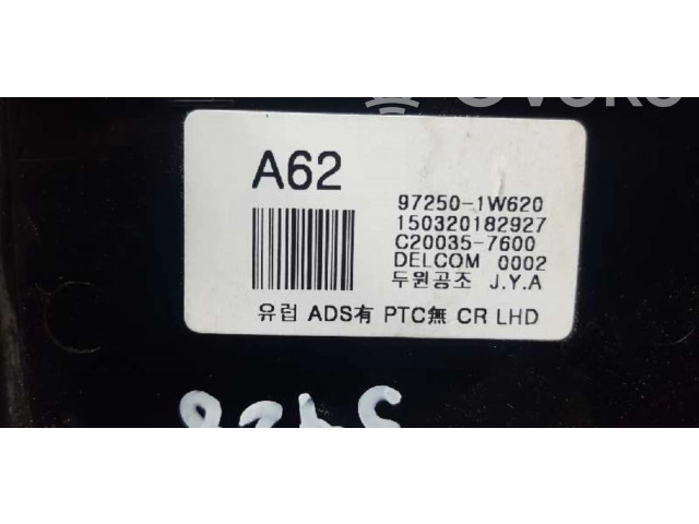 Блок управления климат-контролем 972501W620, 972501W620   KIA Rio