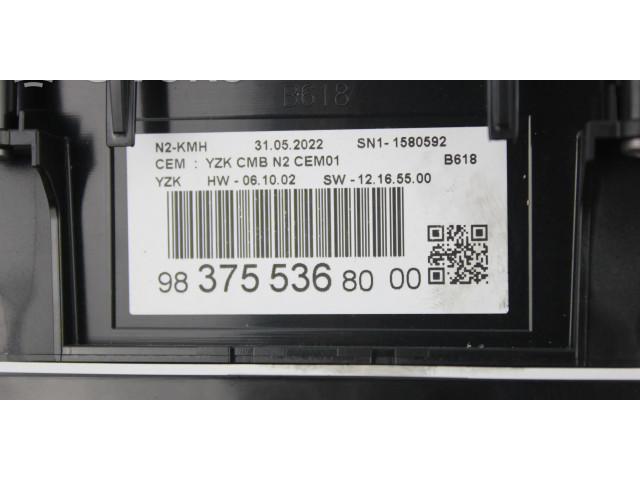 Панель приборов 983755368000, YZKCMBN2CEM01 Citroen C3