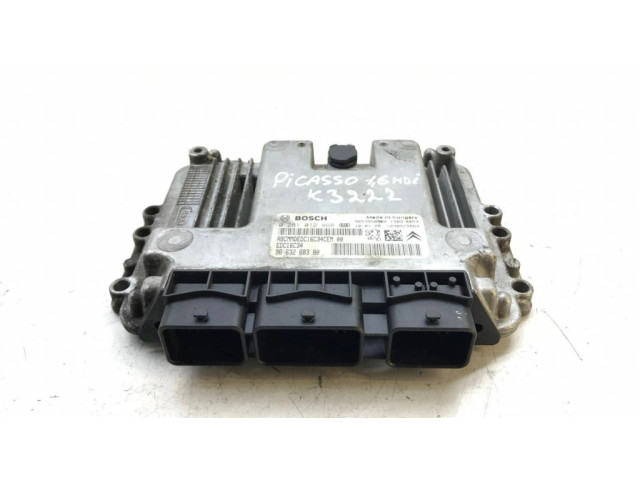 Блок управления двигателя 9663268380, k3222   Citroen Xsara Picasso