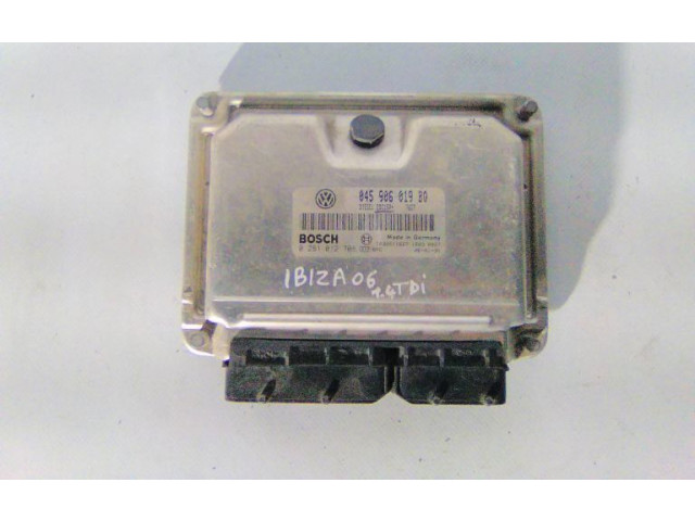 Блок управления двигателя 045906019BQ Seat Ibiza III (6L)