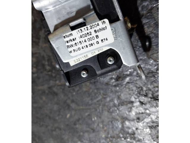 Руль Skoda Superb B5 (3U)  2001 - 2008 года 3U0419091G, 61514000B      