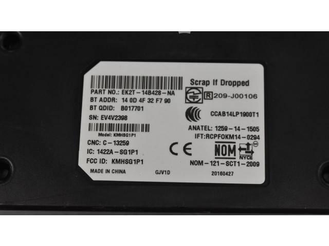 Блок управления EK2T-14B428-NA Ford Transit Custom