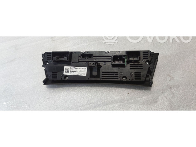 Блок управления климат-контролем 4G0820043   Audi A6 S6 C7 4G