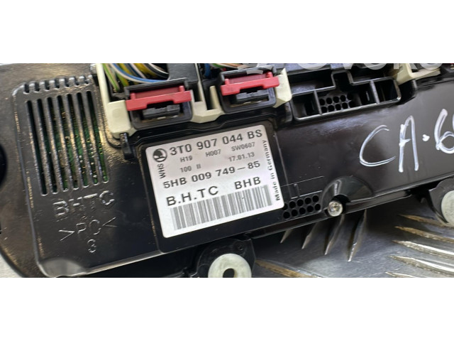 Блок управления климат-контролем 3T0907044BS   Skoda Superb B6 (3T)