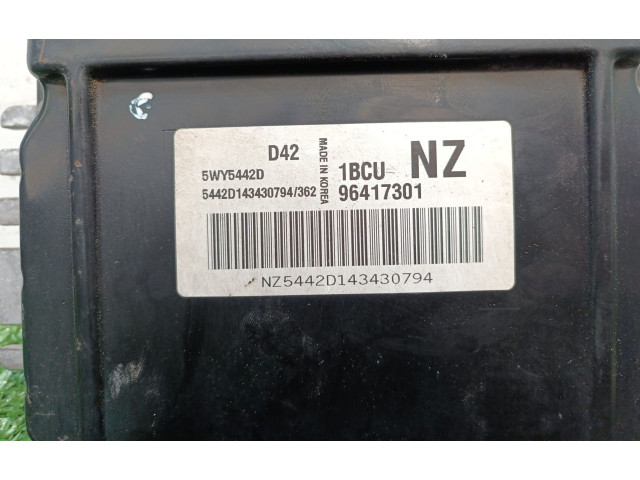 Блок управления двигателя 5WY5442D, 5WY5442D   Chevrolet Matiz