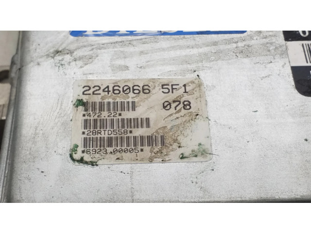 Řídící jednotka 2245908, 0281001299 BMW 5 E34 1993