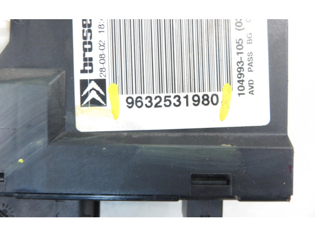 Передний комплект электрического механизма для подъема окна     9632531980    Citroen C5 