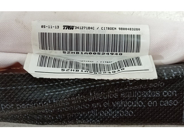 Боковая подушка безопасности 9800483280 Citroen C4 II Picasso