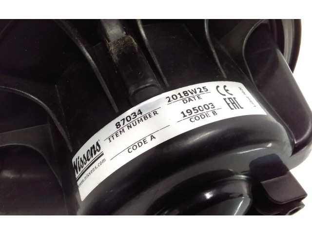 Вентилятор печки 87034, 2018W25 Volkswagen Caddy