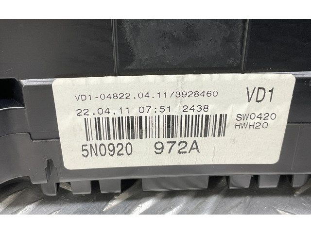 Přístrojová deska Volkswagen Tiguan 2011 5N0920972A