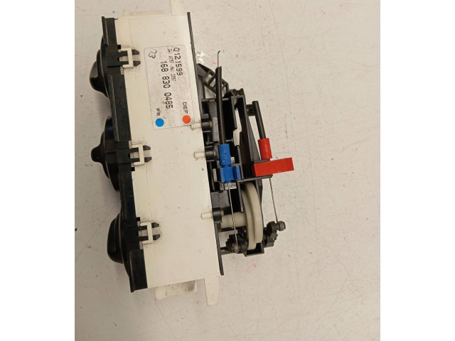 Блок управления климат-контролем 1688300485, 0121599   Mercedes-Benz A W168