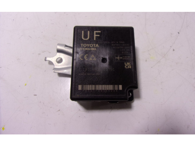 Pojistková skříňka 897B0016030, 897B0016030 Toyota Corolla E160 E170 2023