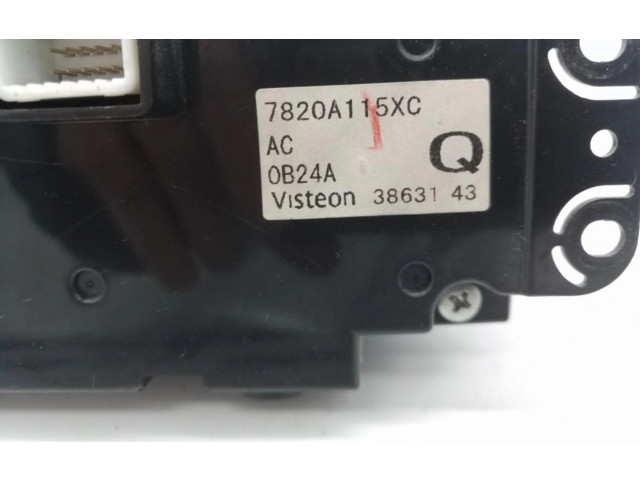 Блок управления климат-контролем 7820A115XC Mitsubishi Lancer