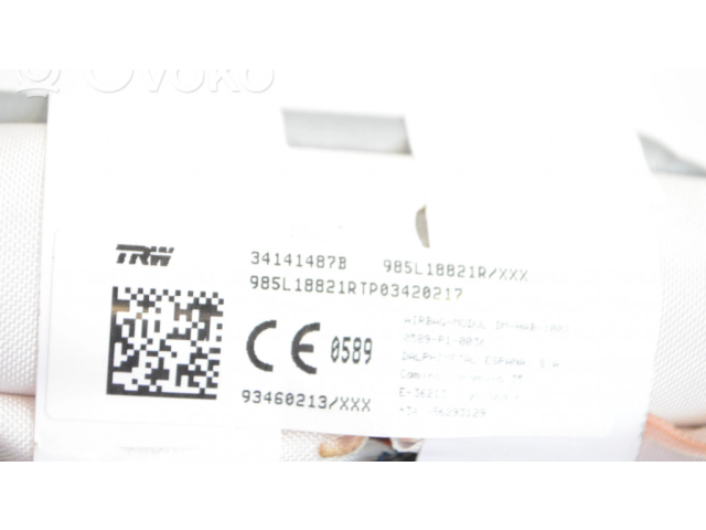 Боковая подушка безопасности 34141487B   Renault Trafic III (X82)