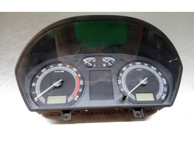 Панель приборов 110080253027, 6Y0920882EB41 Skoda Fabia Mk2 (5J)