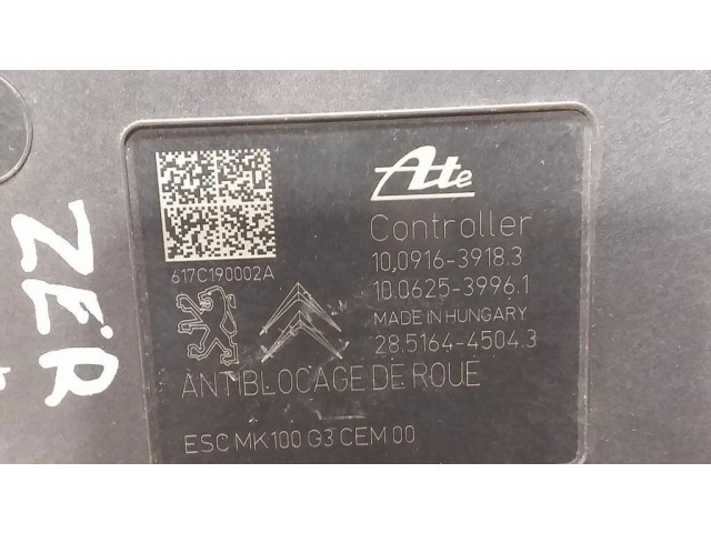 Блок АБС 9826857180, 10022012544   Peugeot  2008 I  2013-2019 года