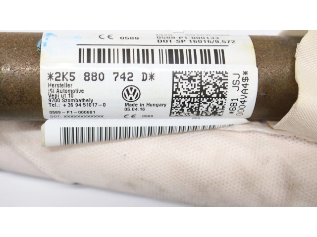 Подушка безопасности в сиденье    Volkswagen Caddy