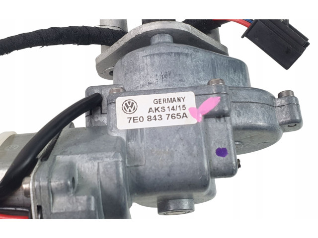 Zámek zadních dveří 7E0843765A, 7E0843765A Volkswagen Transporter - Caravelle T6 2016