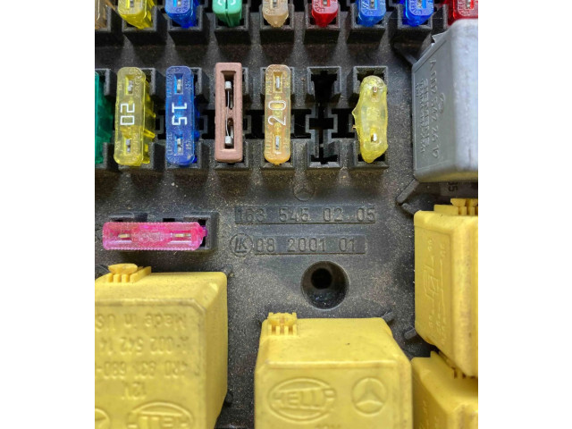 Pojistková skříňka 1635450205, 08200101 Mercedes-Benz ML W163 1997