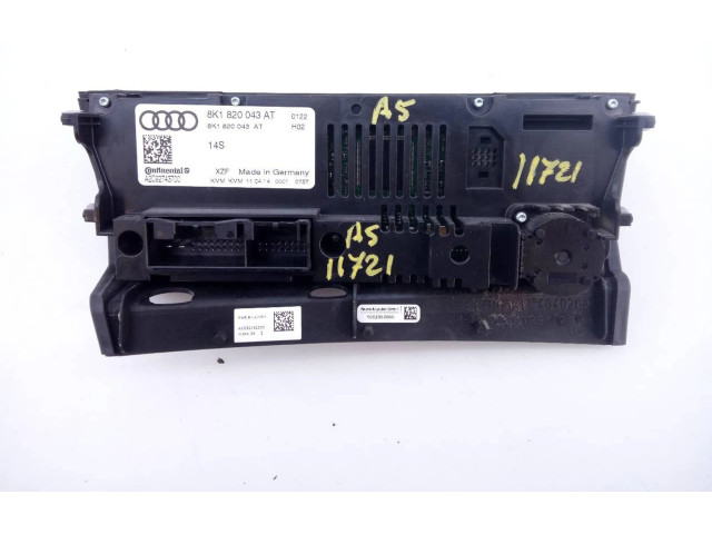 Блок управления климат-контролем 8K1820043AT Audi A5 Sportback 8TA
