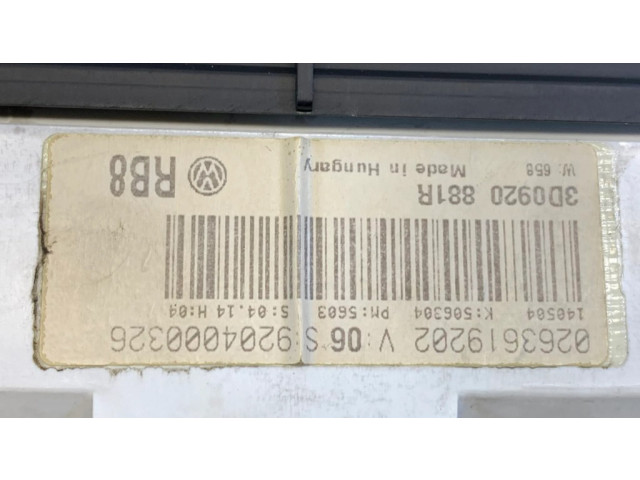 Панель приборов 3D0920881R Volkswagen Phaeton