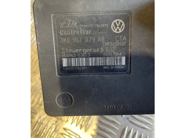 Блок АБС 1K0907379AB, 00007194G1 Audi A3 S3 A3 Sportback 8P 2005 - 2013 года