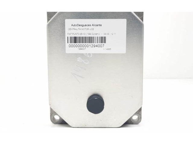 Блок управления климат-контролем 51868974   Fiat Punto (199)