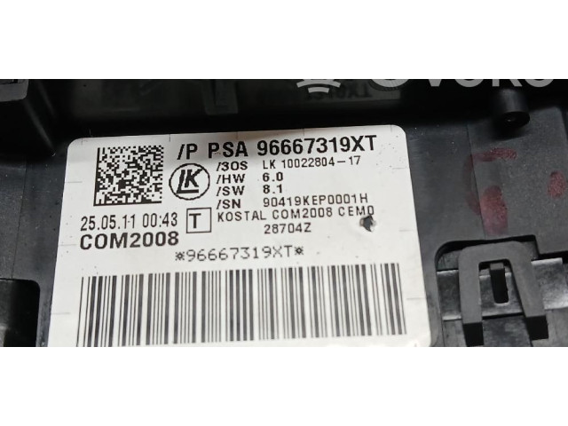 Ручка стеклоочистителей 96667319XT, 10022804   Peugeot 5008